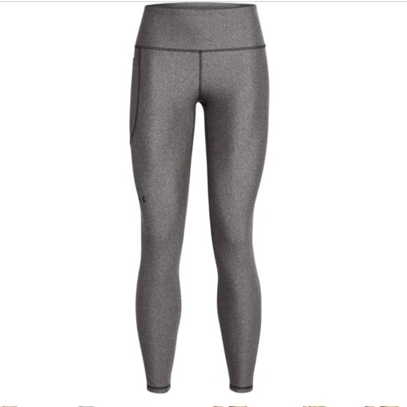 Under Armour Women’s HeatGear High-Rise Compression Leggings Gray XST - Picture 9 of 9
